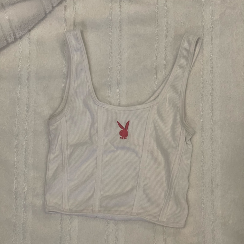 Pacsun playboy tank top size s